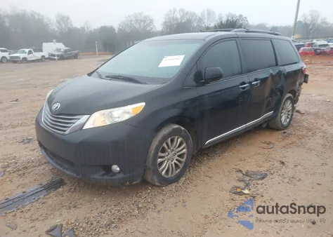 2015 Toyota Sienna Xle 8 Passenger из США, поврежденный, VIN 5TDYK3DC0FS658524